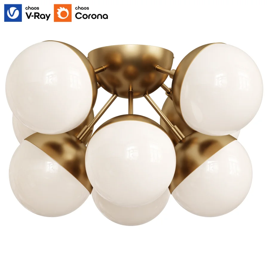 Ball 8 Chandelier By Play Lighting - Image 1