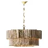 Kalini Double Drum Convertible Chandelier - Thumbnail 2