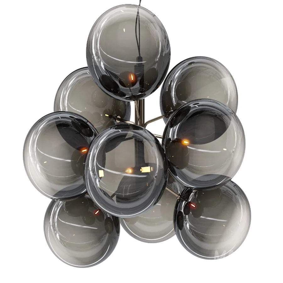 Bolle Cielo 9 Spheres Suspension Lamp - Image 2