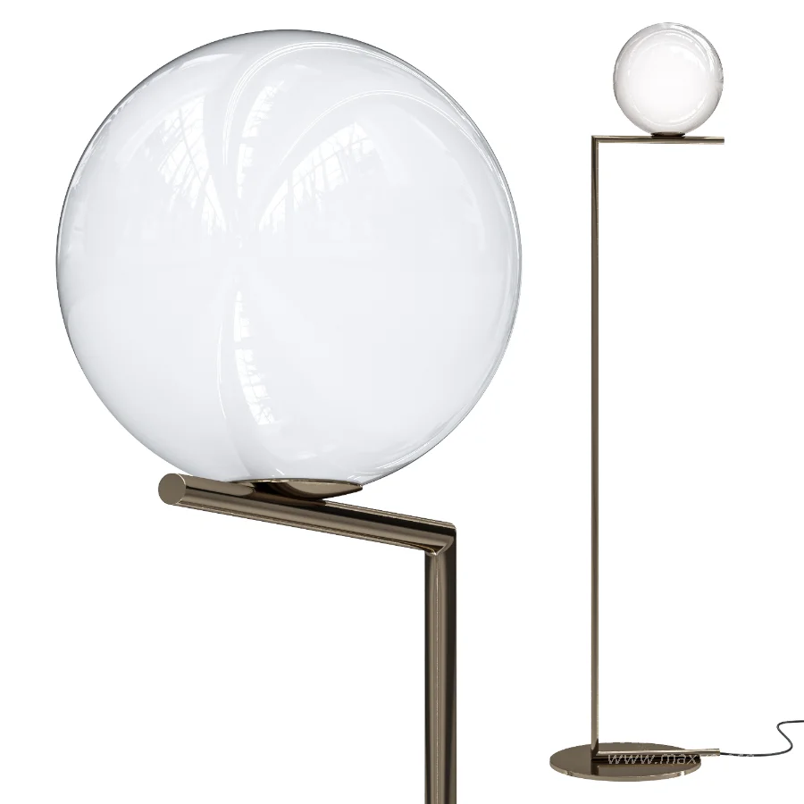 Sphere Stem Light Floor Lamp - Image 1
