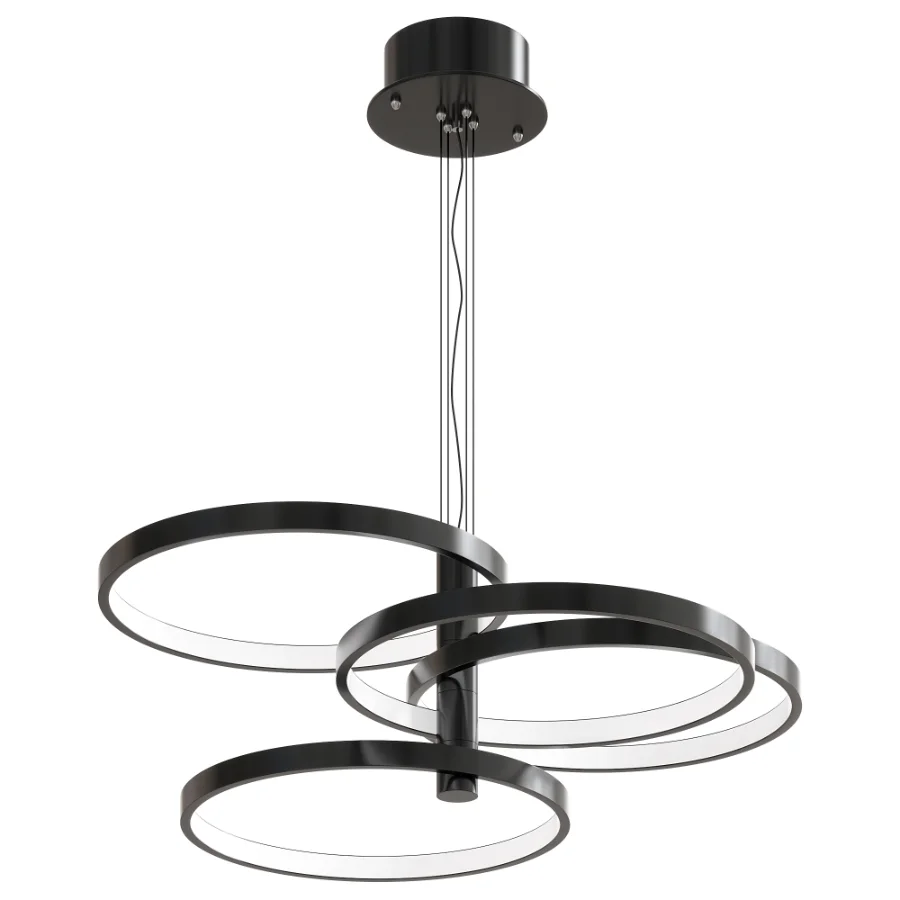 Hoopla Pendant Chandelier By Lightology - Image 1
