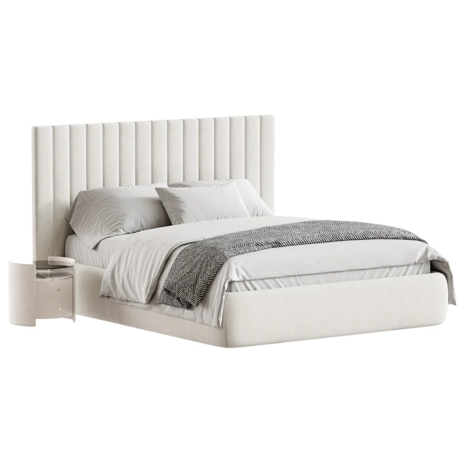 Streak bed with wide headboard - Image 2
