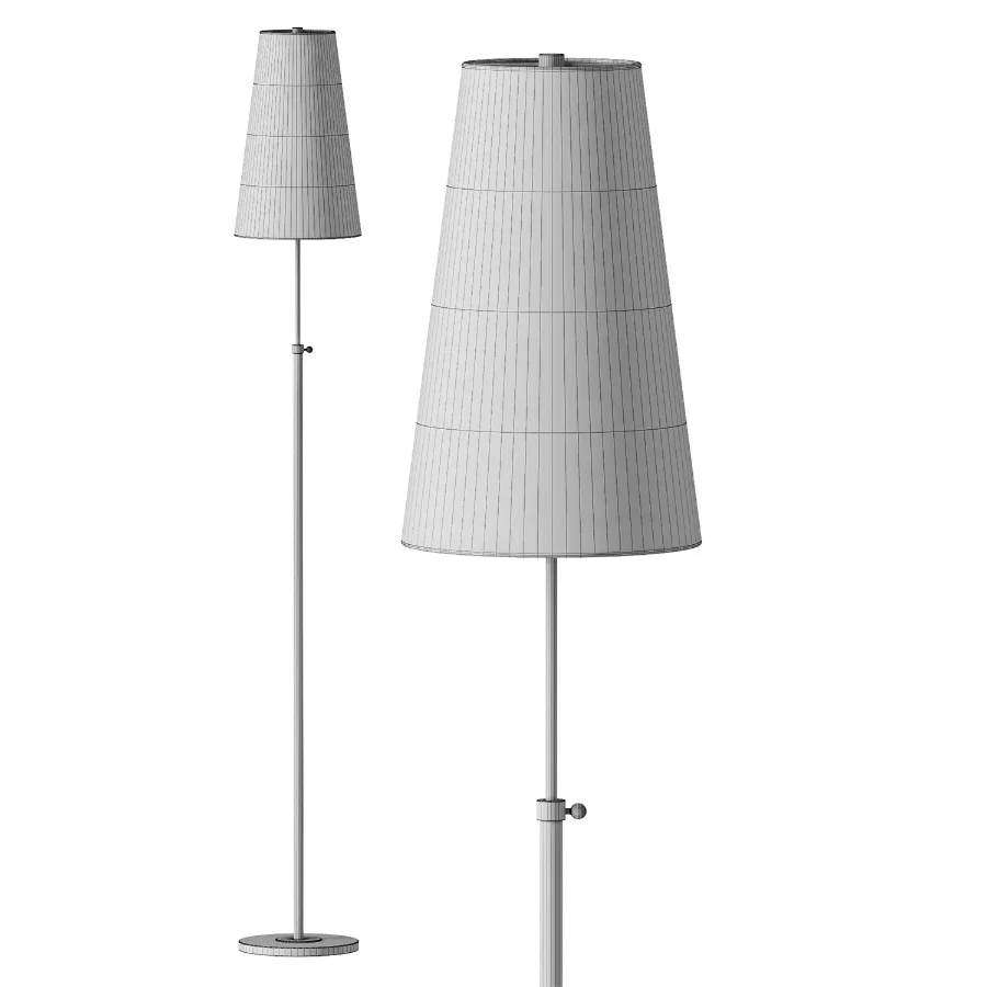 Harrison Metal Adjustable Floor Lamp - Image 3
