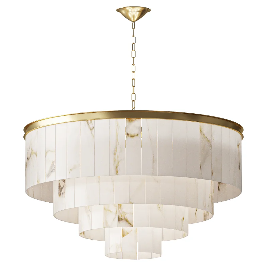 Windham Alabaster Chandelier - Image 2