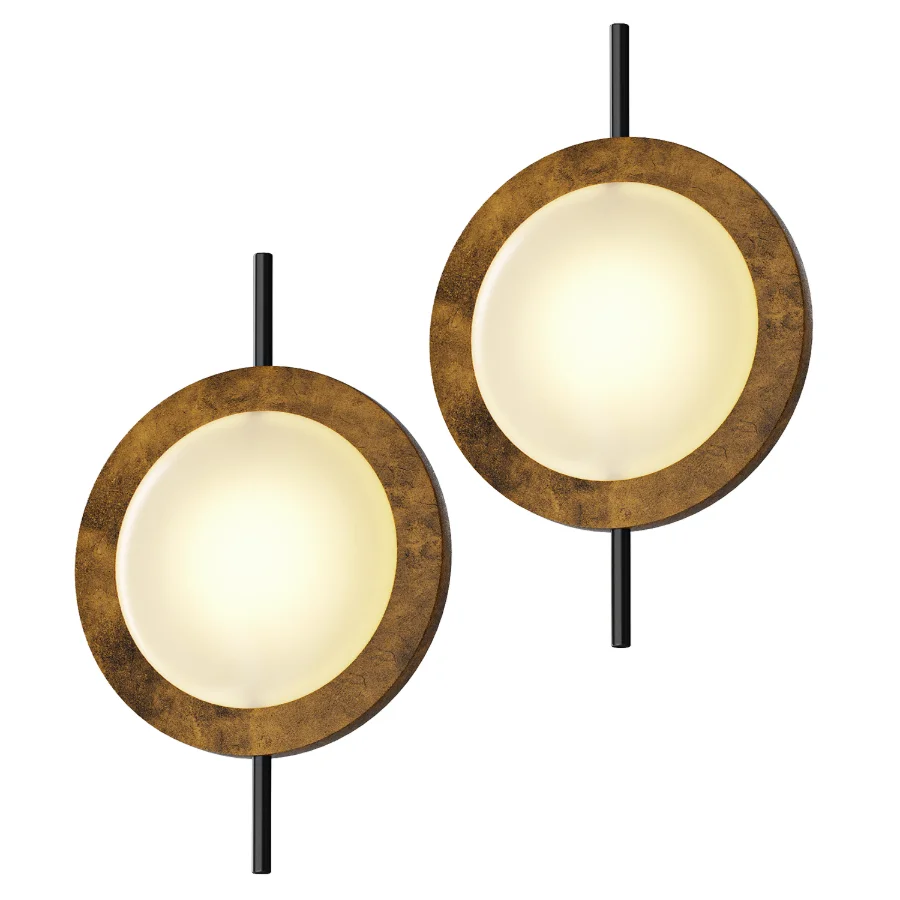 A Pair Of Modern Eye Wall Sconces By Stilnovo - Image 2