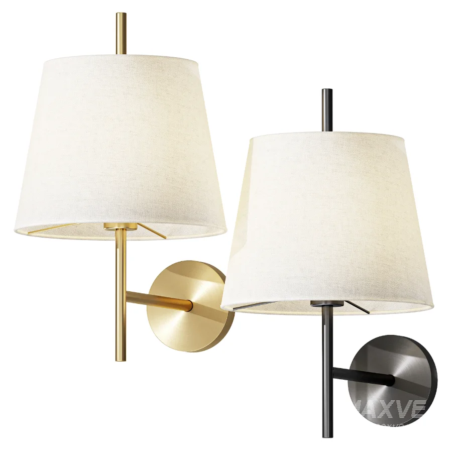 Sandy Wall Lamp by Freya - Image 1