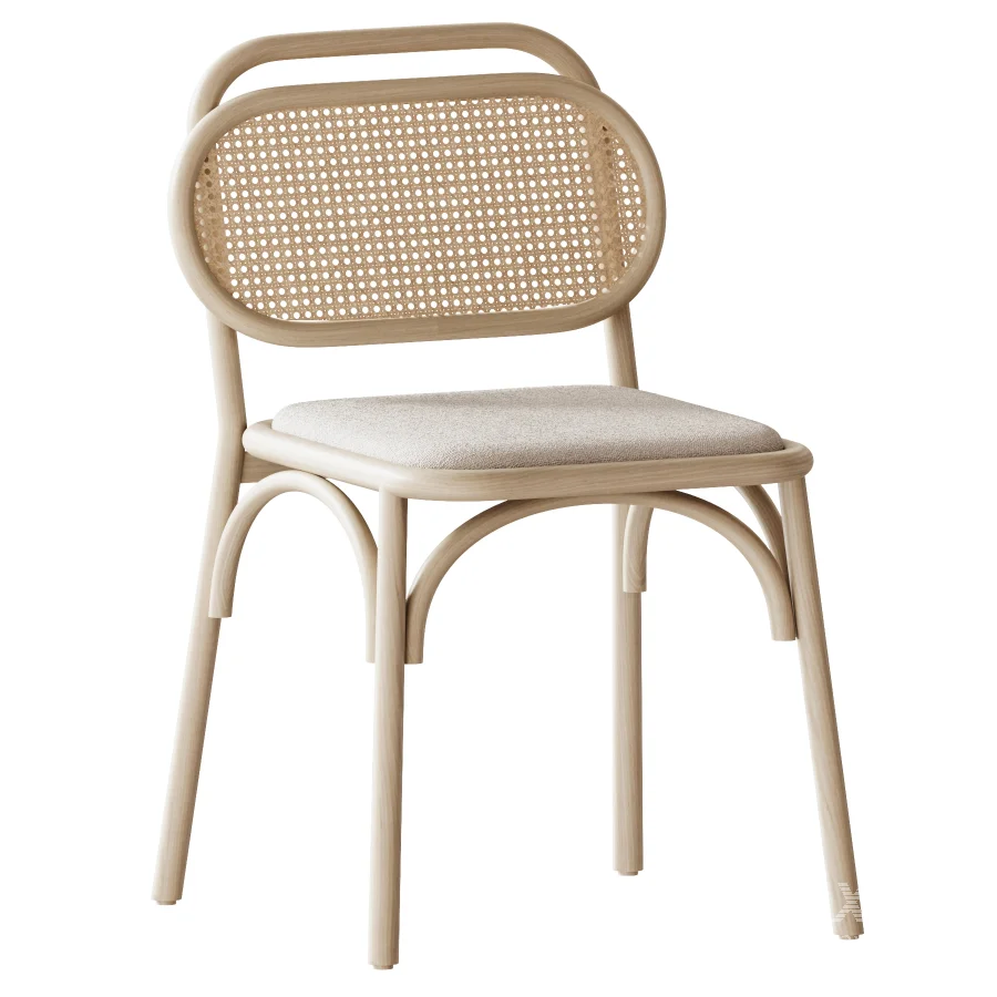 Doriane solid oak chair - Image 1