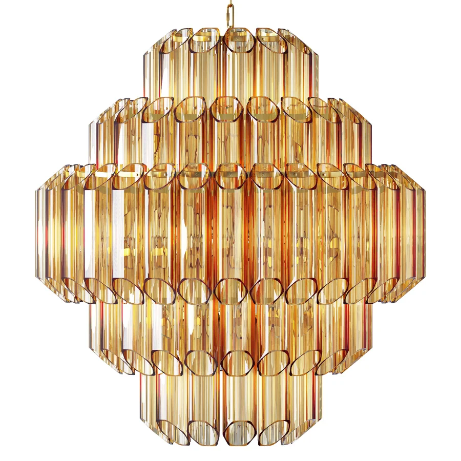 Aurum Cascade Murano Chandelier - Image 4