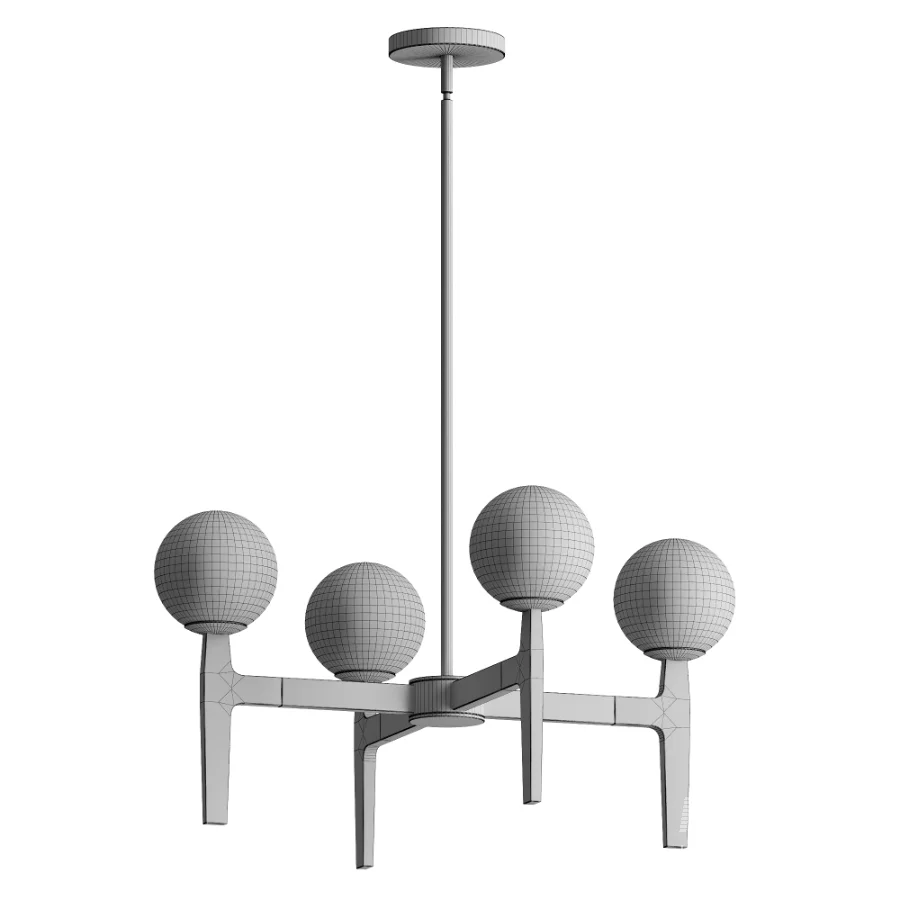 Matteo Scriben LED Pendant 4 heads - Image 3