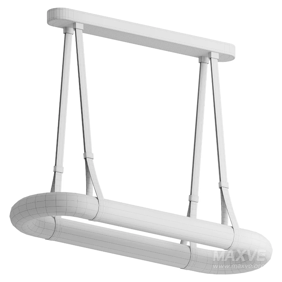 Circle Alabaster Chandelier - Image 4