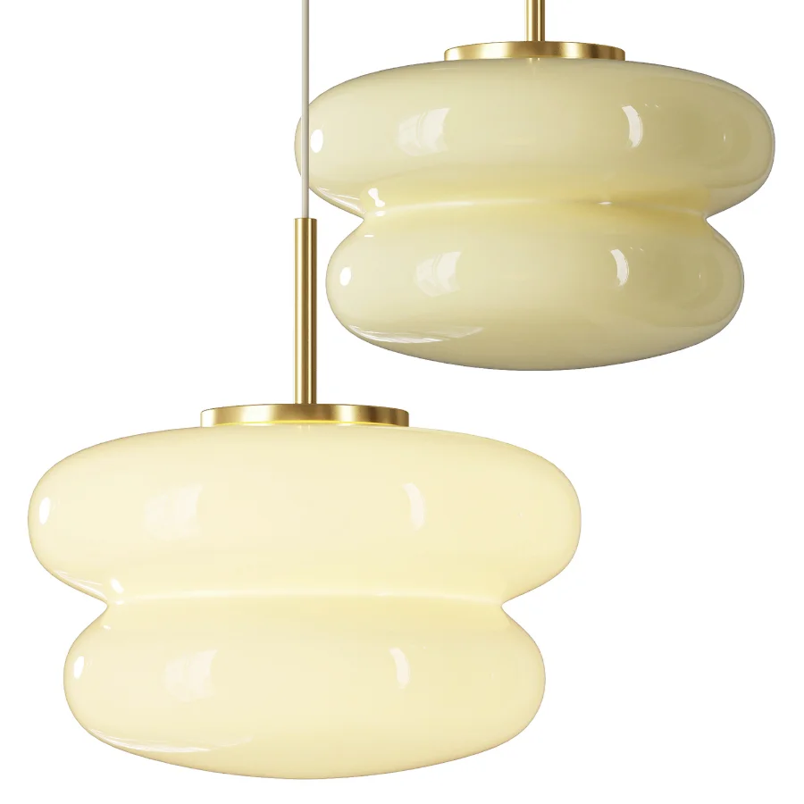 Opal Glass Pendant Lamp Baya - Image 1