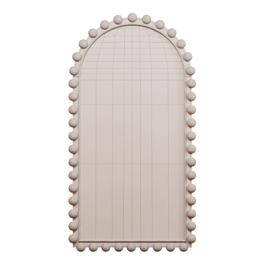 Emilia Bobbin Floor Mirror 09 - Image 6