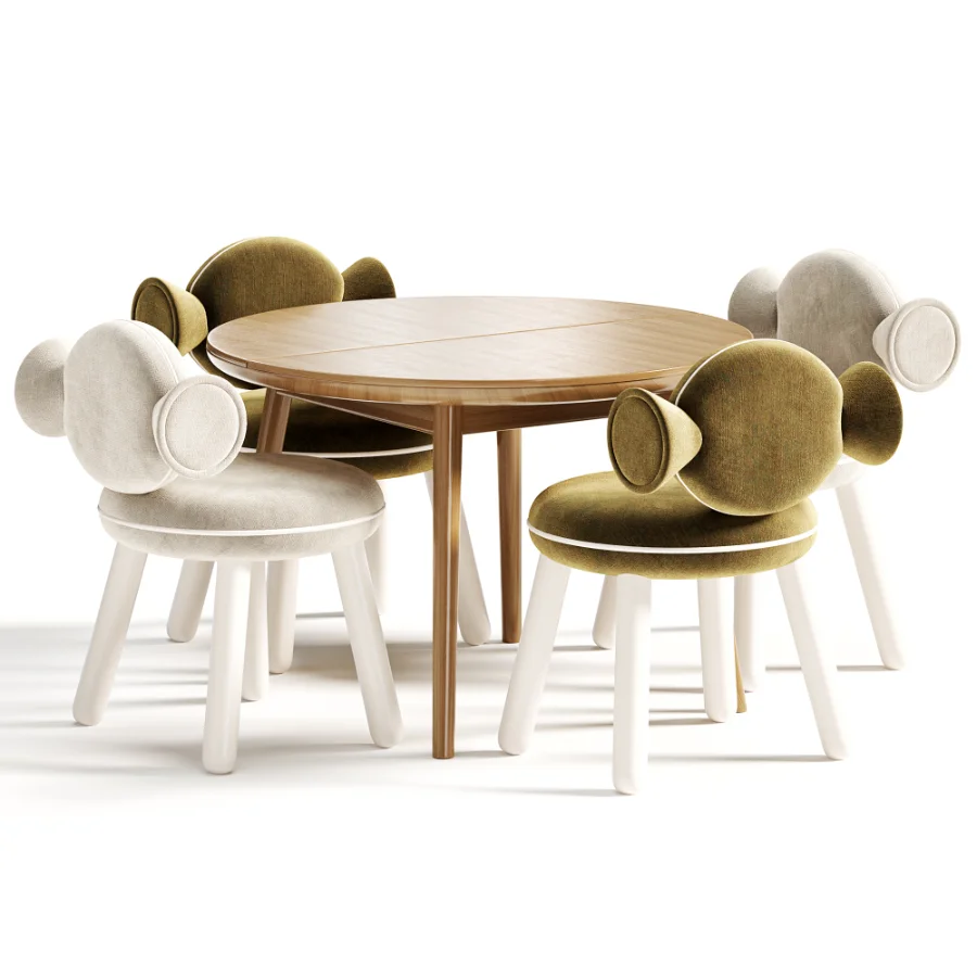 Детский стол и стулья Bonbon Chair By Circu - Image 1