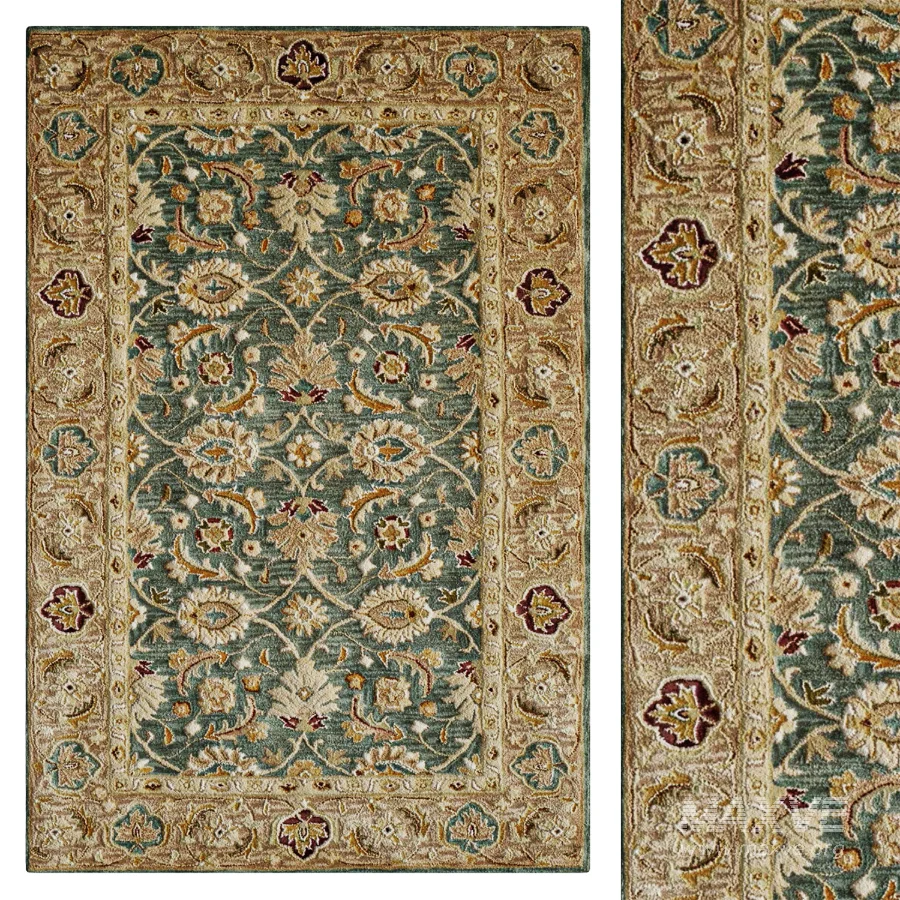 Taupe Area Rug - Image 1