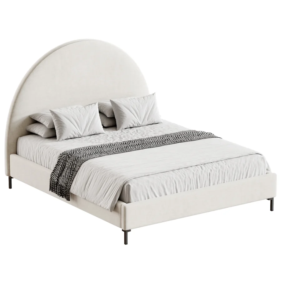 Lucilla Bed Metal Legs - Image 1