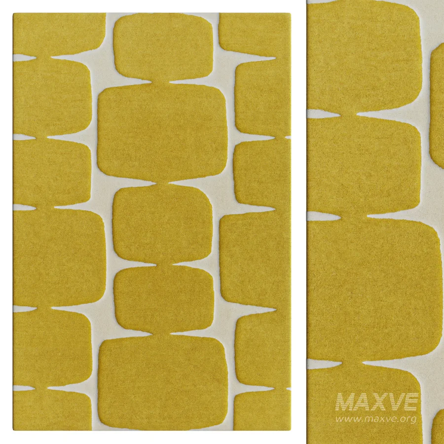 Scion Hand Tufted Brown Area Rug - Image 1