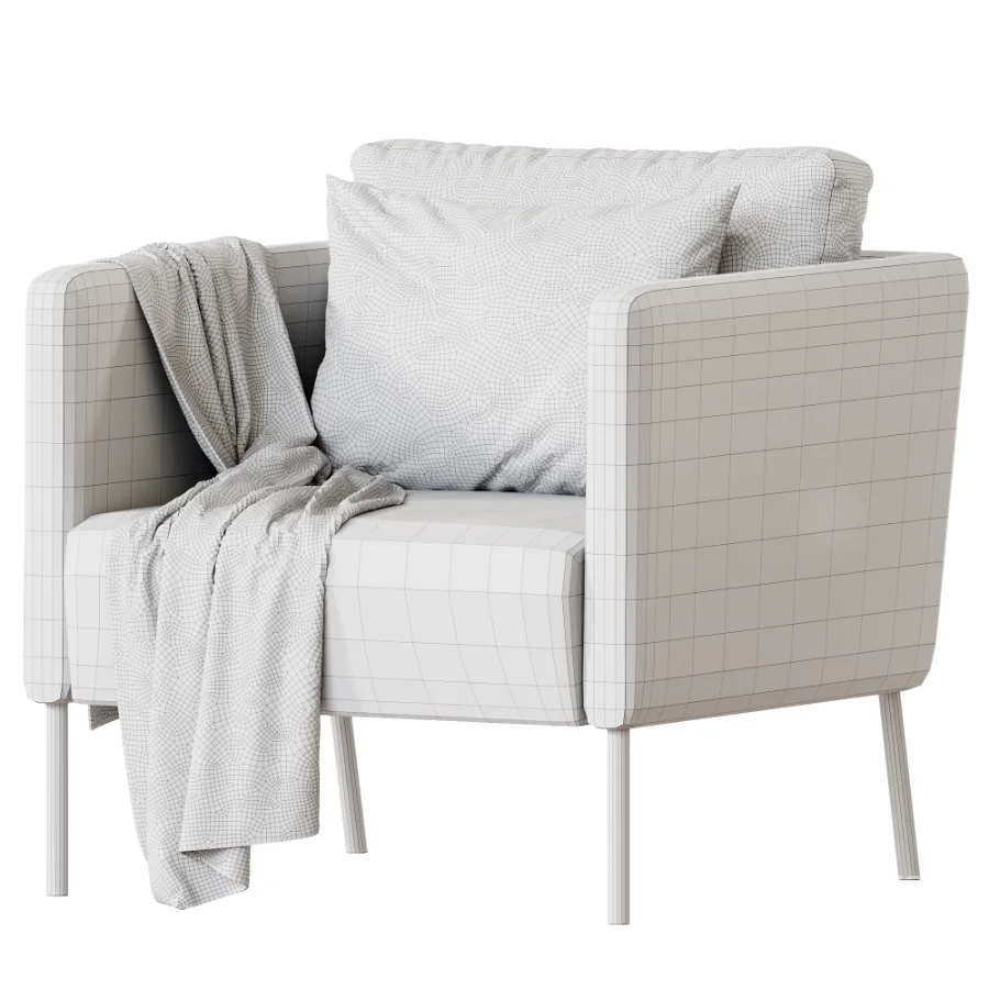 Bomstad black Armchair - Image 4