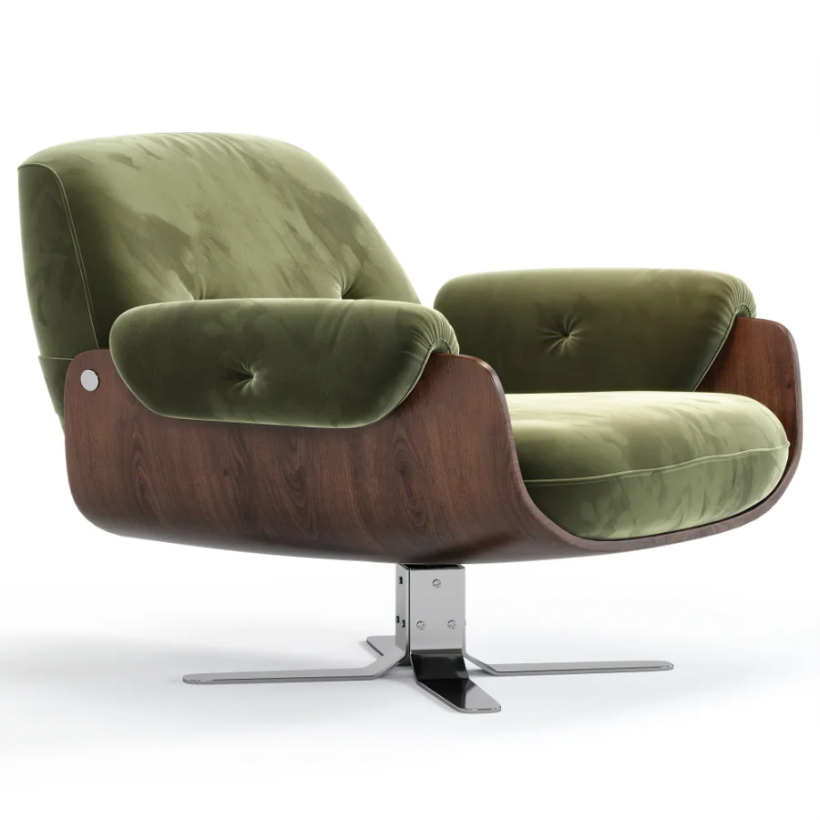 Laurel Armchair By Minotti - Image 4