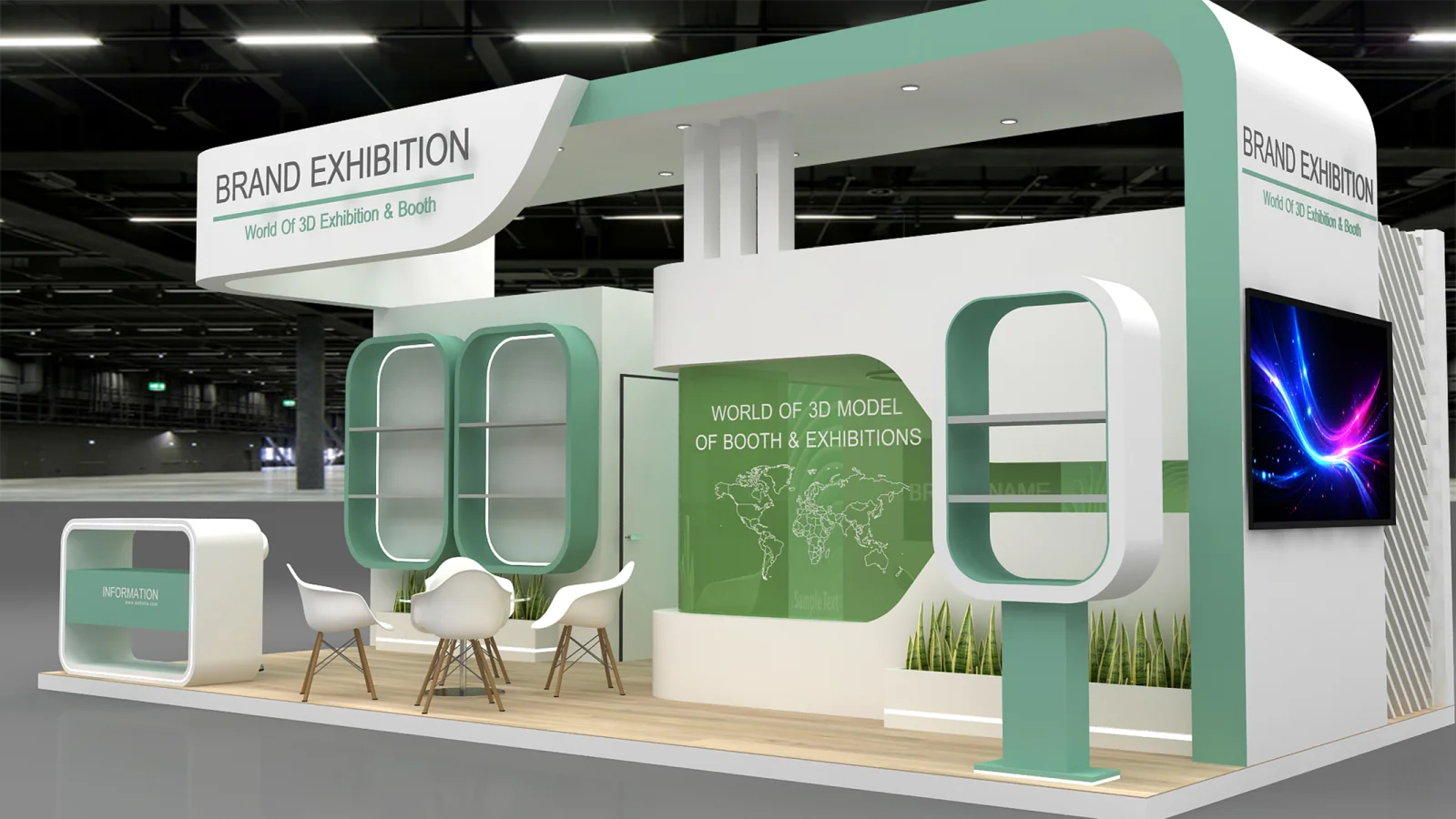 exhibition booth - Image 1
