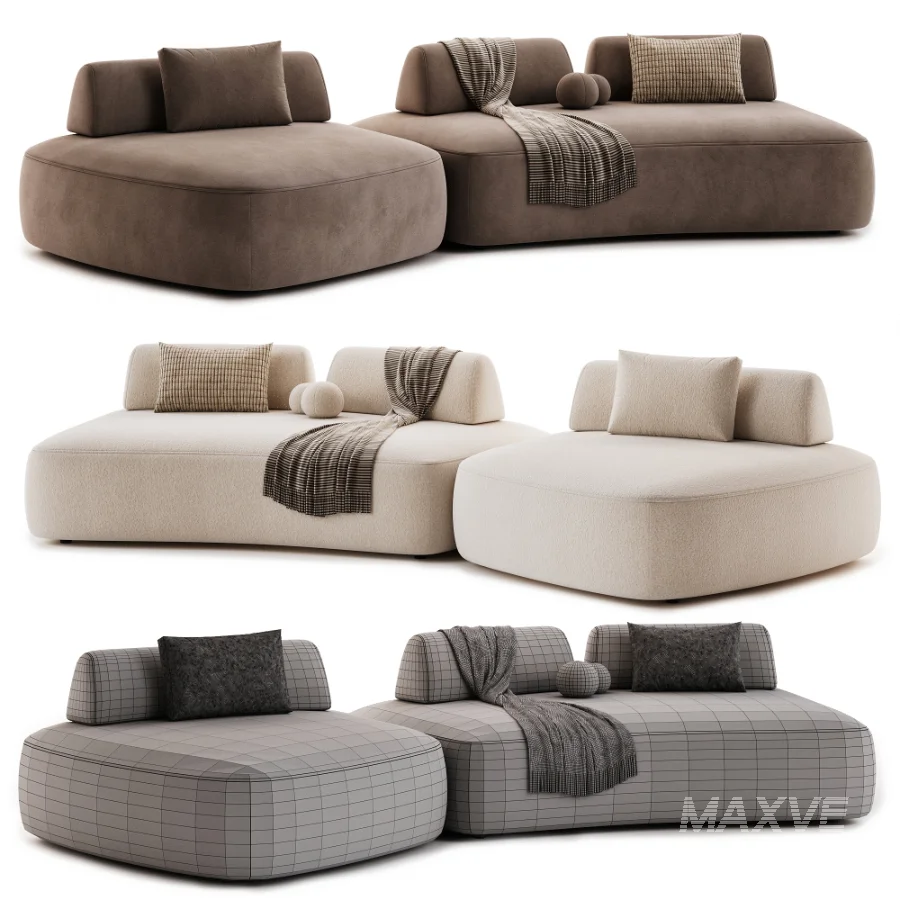 Sofa Residenza Modern Modular Sofa By Eichholtz - Image 5