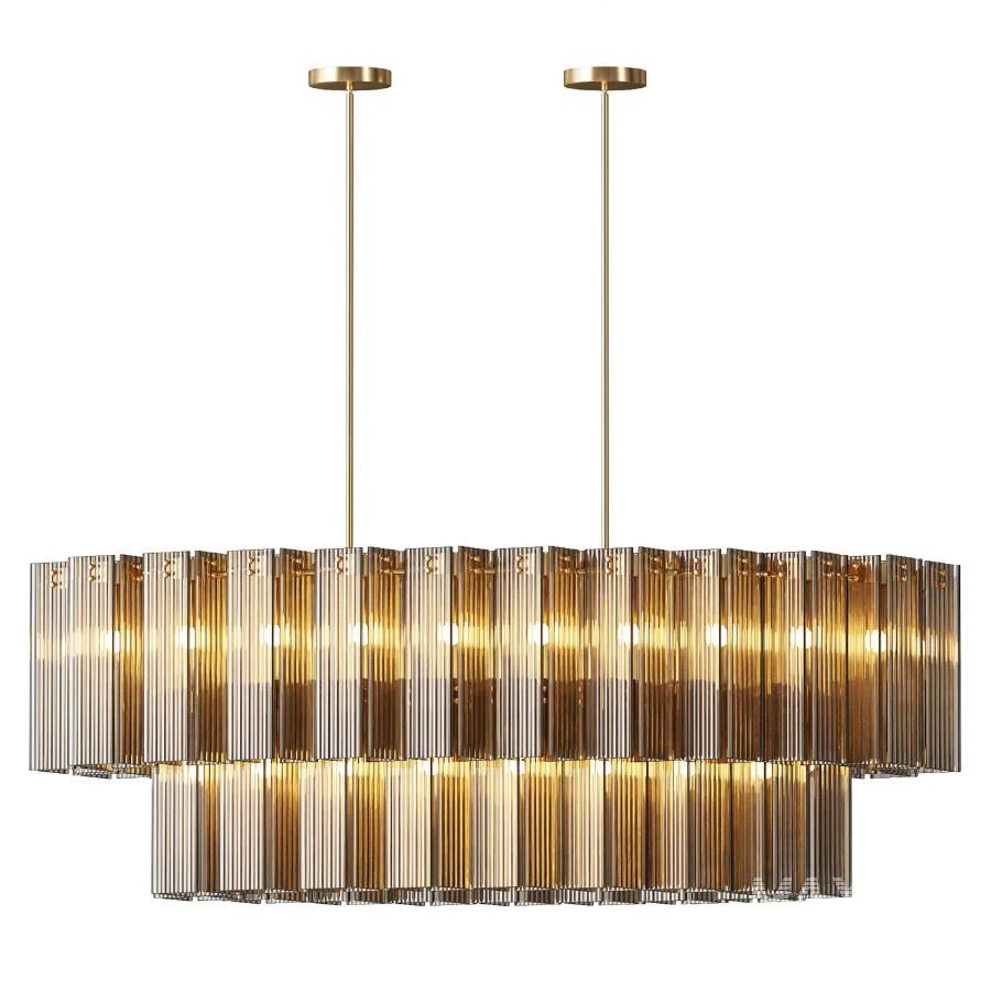 Delsie Oval Chandelier - Image 2
