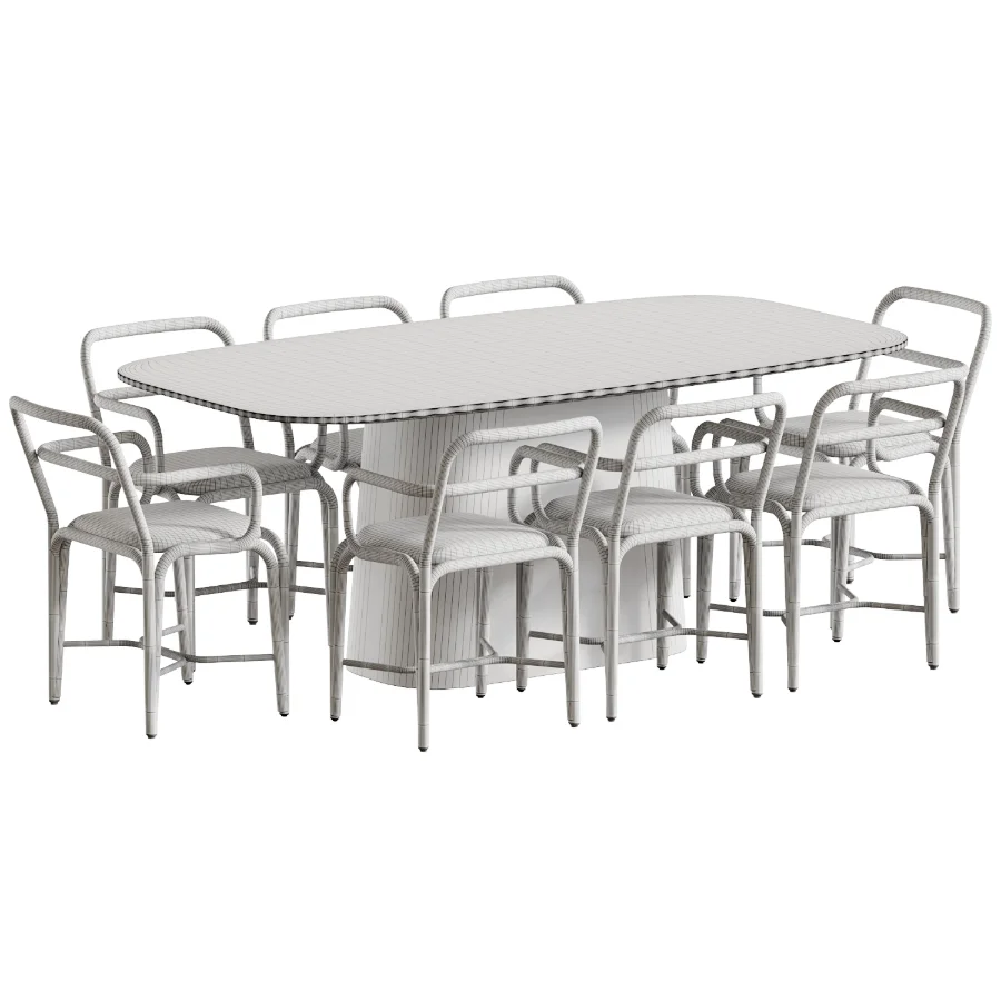 Dining set 031 - Image 6