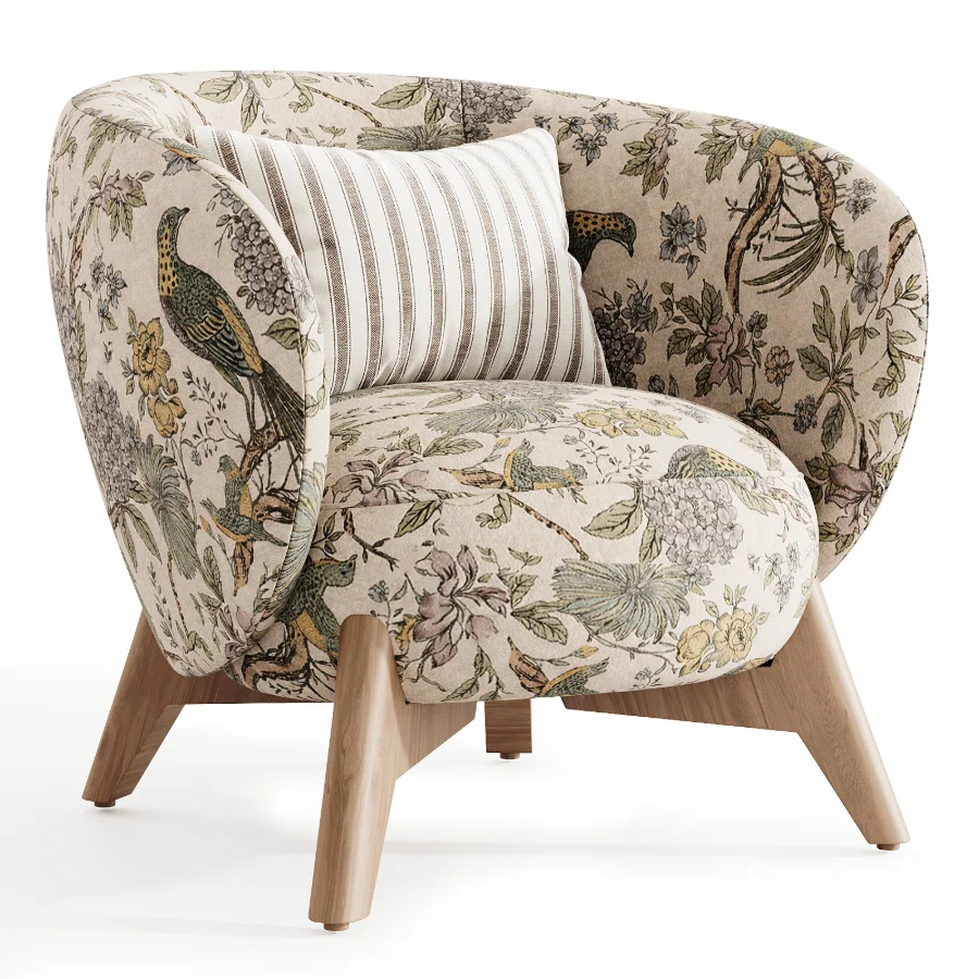 Tilar Blue Matting Chair - Image 3