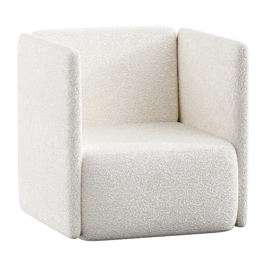 and fabric armchair - Image 7