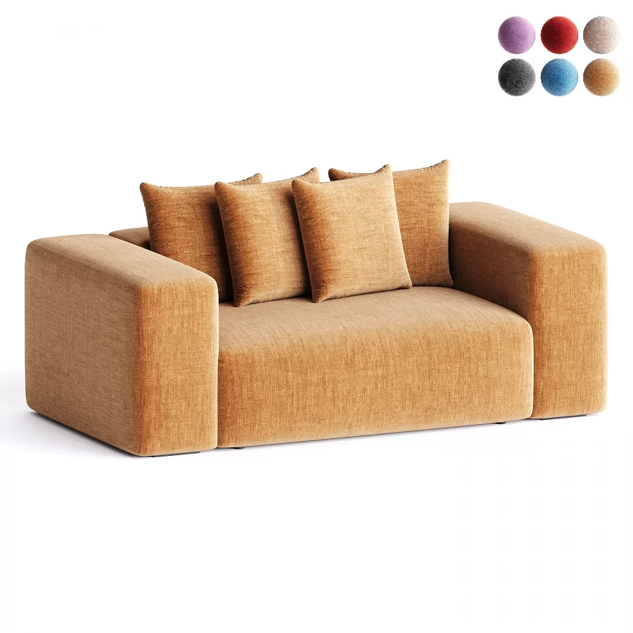 sariq uzun sofa voltaire - Image 6