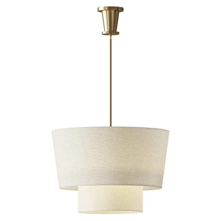CB2 Ascot Drum Pendant - Image 2
