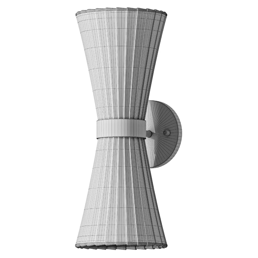 Modo 2 Light Steel Dimmable Armed Sconce - Image 4