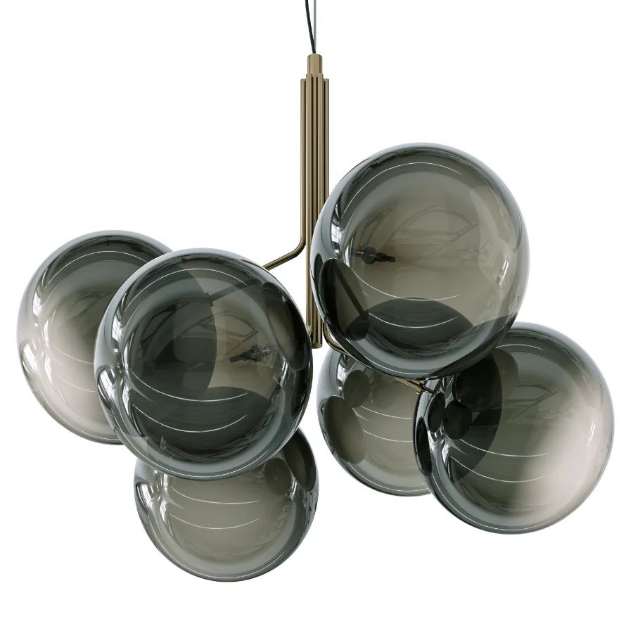 Bolle Cielo 6 Spheres Suspension Lamp - Image 2