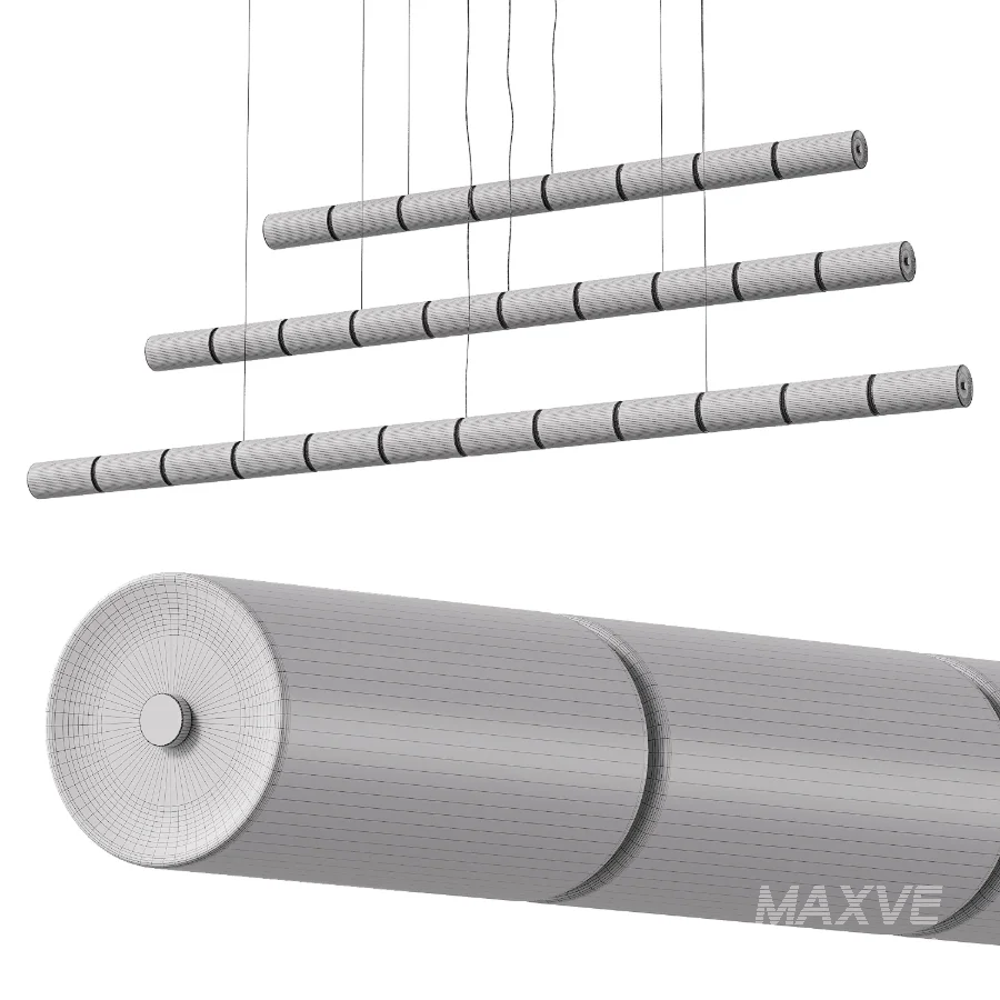 Flos Luce Cilindrica Pendant Lamps - Image 5