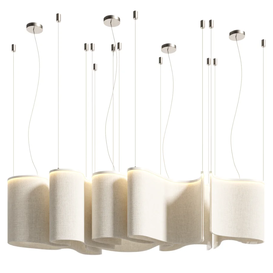 Люстра Волнение Fabric Chandelier - Image 1
