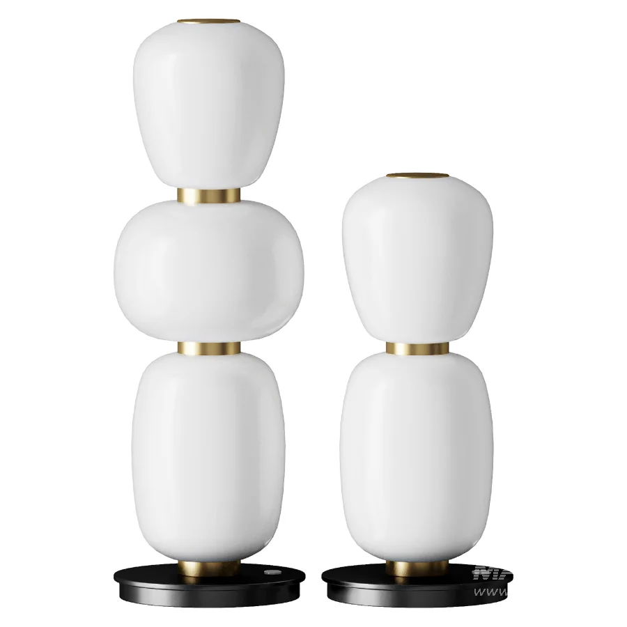 Kace Triple StackTable Lamp - Image 4