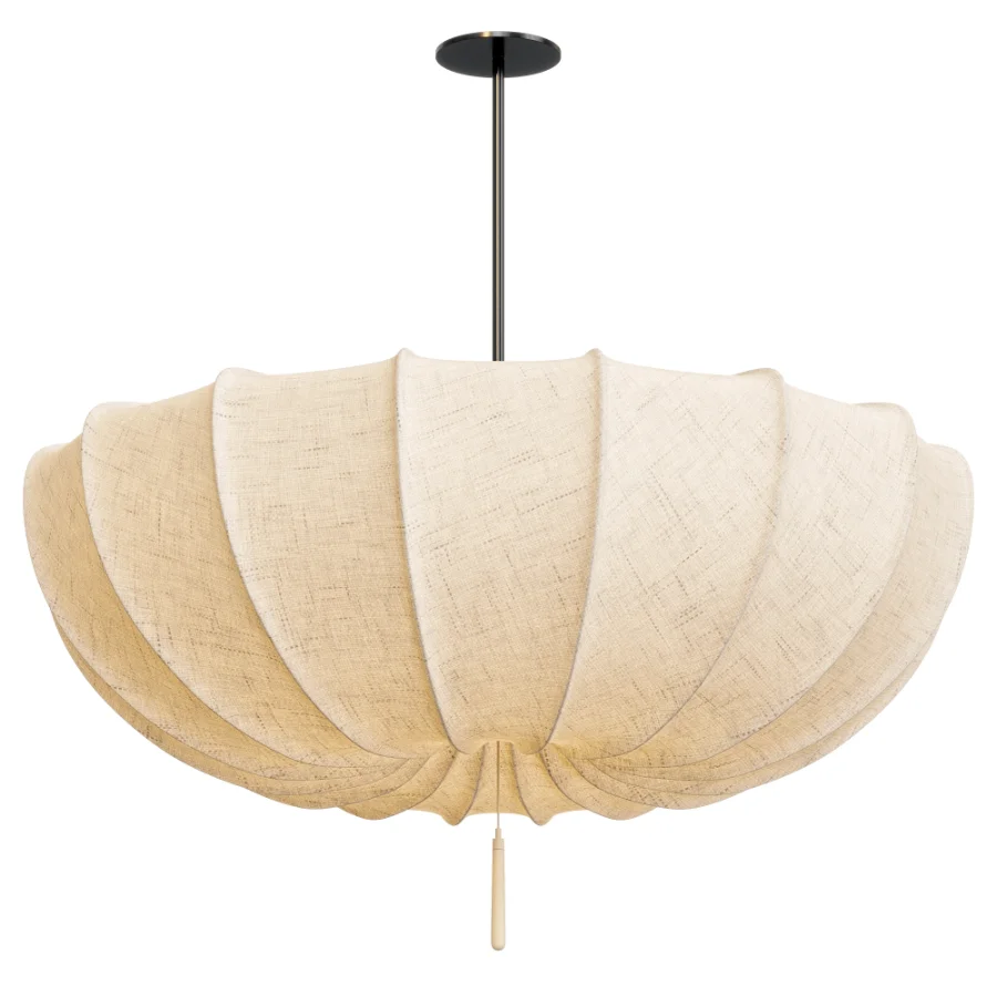 Traditional Japanese Light Chandelier For Living Room - Image 3