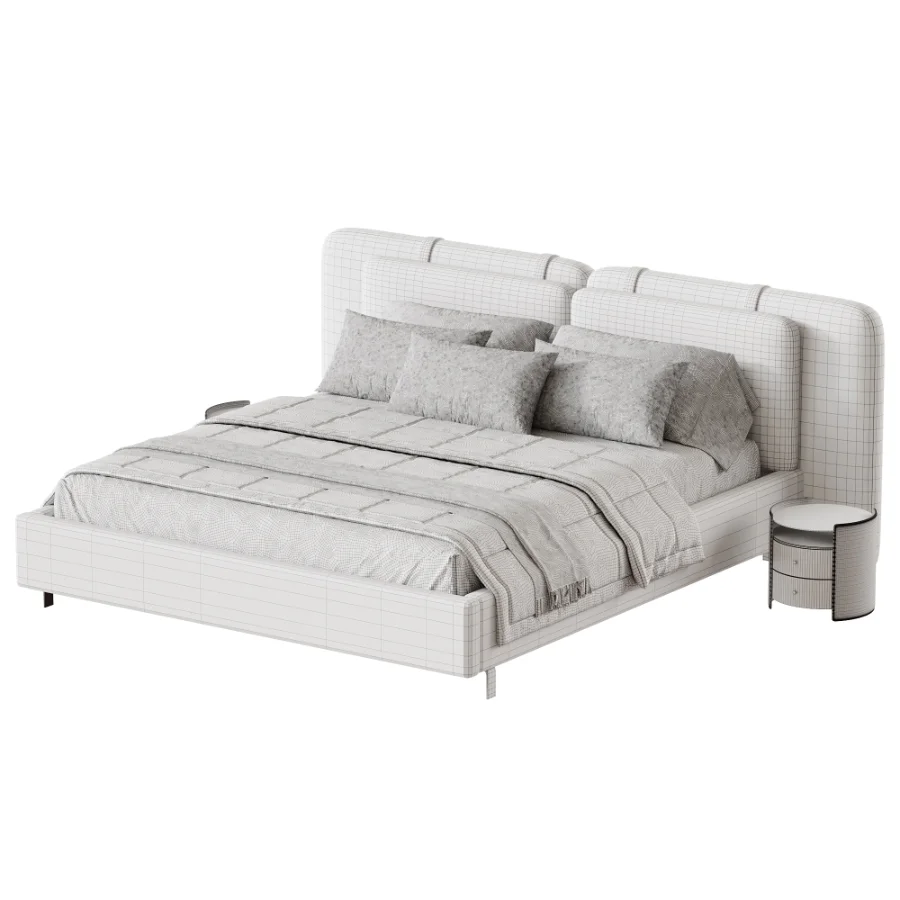 Minotti Tatlin Soft Bed - Image 4