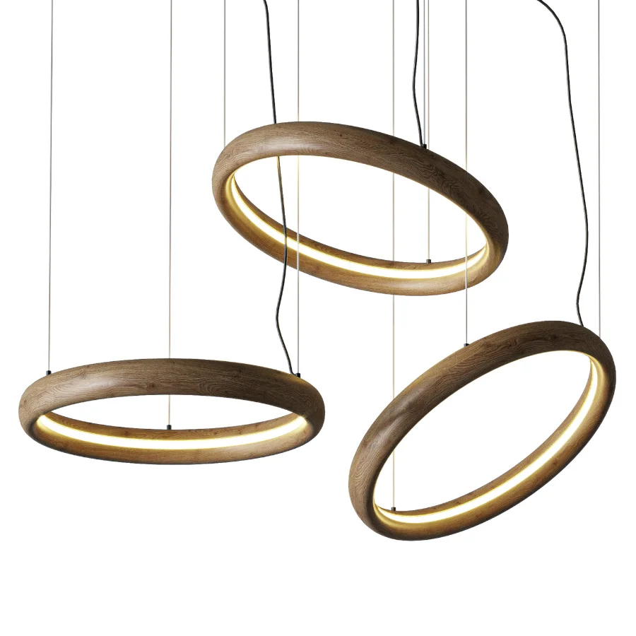 Ozzio Italia Ring Pendant Lamp - Image 1