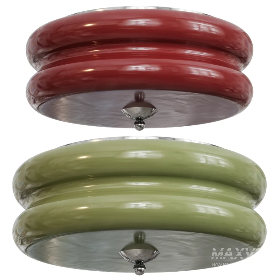 Art Deco Vintage Ceiling Light - Image 6