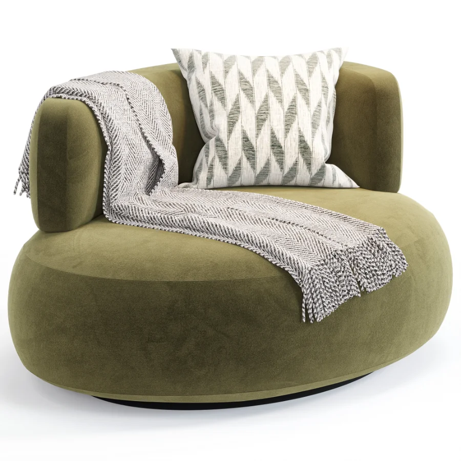 Bezier Armchair By Minotti - Image 2