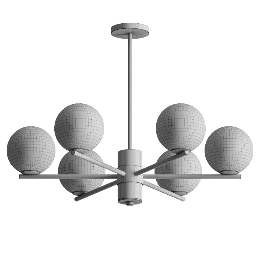 Marais Chandelier 6 heads - Image 3