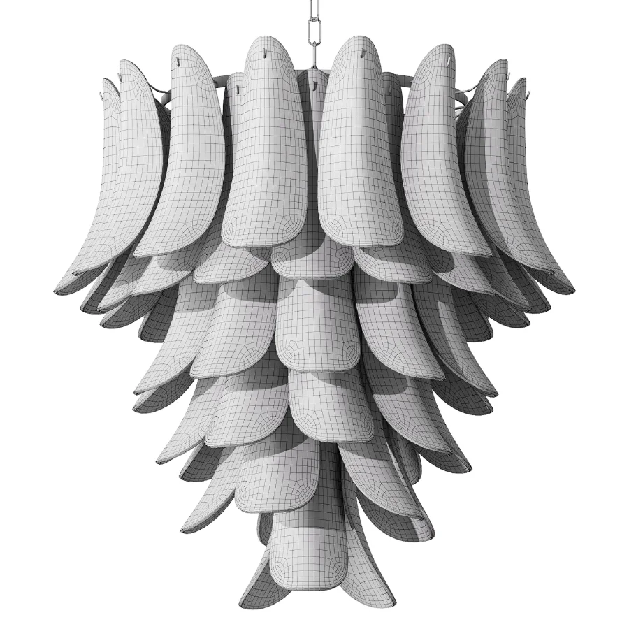 Small Green Petalo Chandelier - Image 4