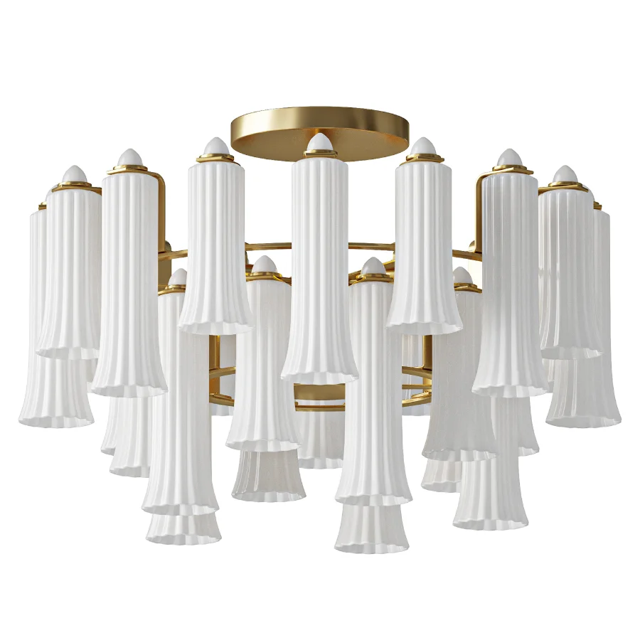 Visual Comfort Lorelei 18 Semi Flush Mount - Image 2