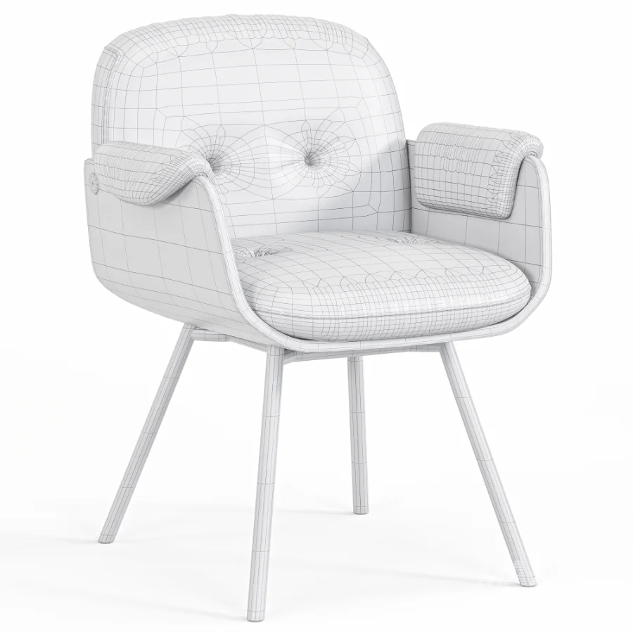 Laurel Dining Chair By Minotti - Image 7