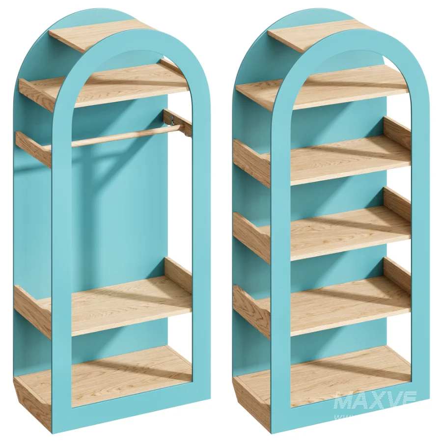 Arco High Rack Open Cabinet By Montessori Home - Image 4