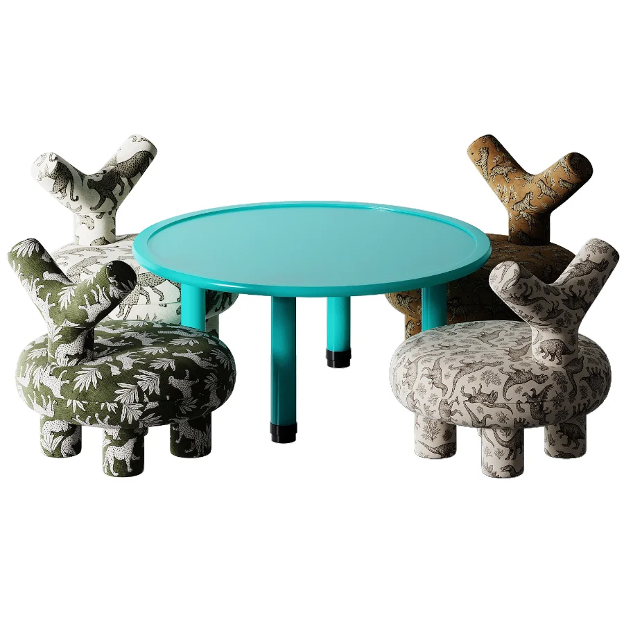 Kids chair and table 1 - Image 1