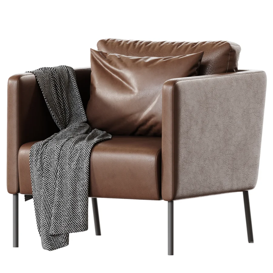 Bomstad black Armchair - Image 3