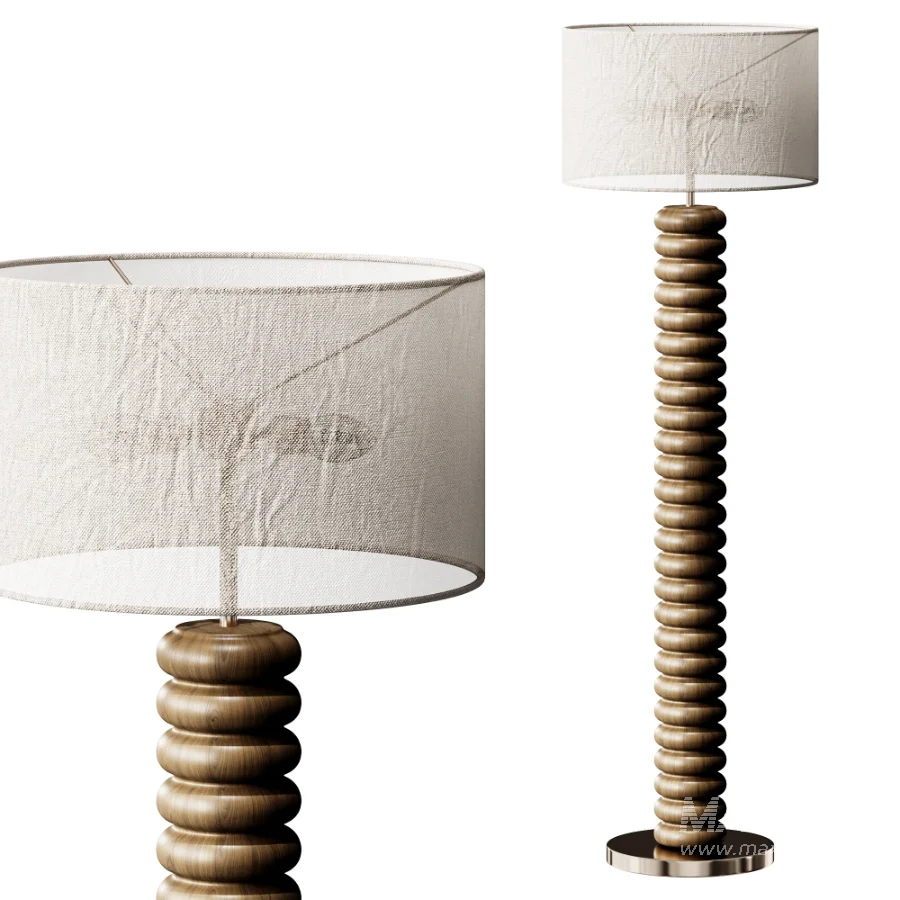 Tula Twist Floor Lamp - Image 1
