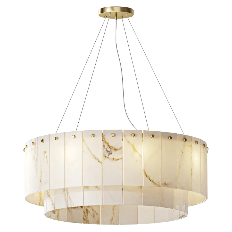 Rock Alabaster Chandelier 60 - Image 1