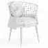 Frida Dinig Chair By Mezzo Collection - Thumbnail 6